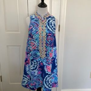 Lilly Pulitzer sleeveless zip front dress